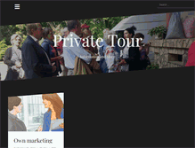 Tablet Screenshot of privatetours.info